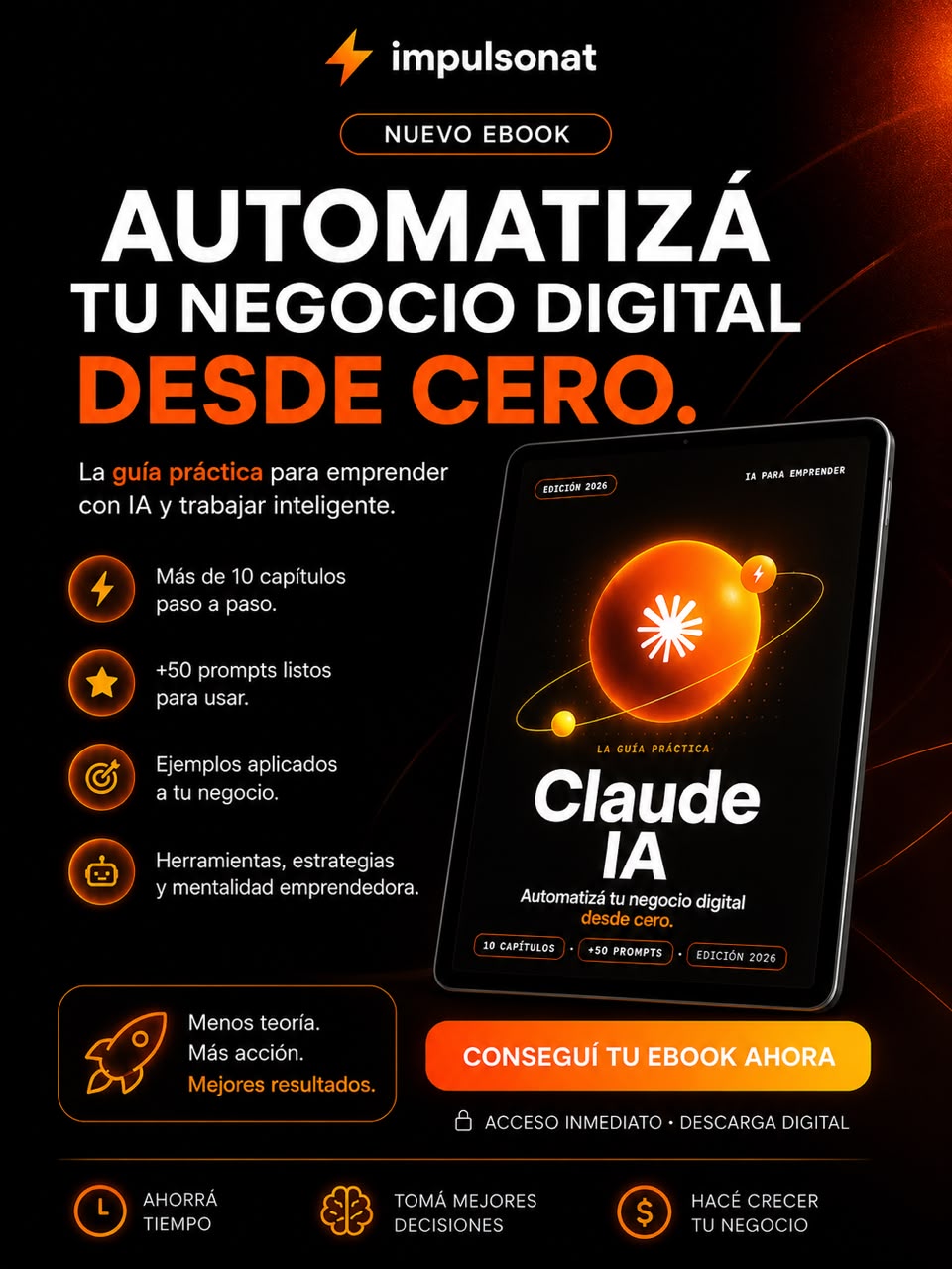 Claude IA: Automatizá tu negocio digital desde cero